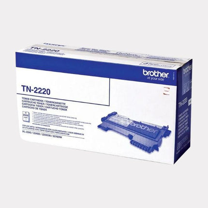 Brother TN-2220 Black Toner High Capacity Cartridge (Original)