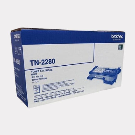 Compatible Black Toner Cartridge for Brother TN-2280 High Yield