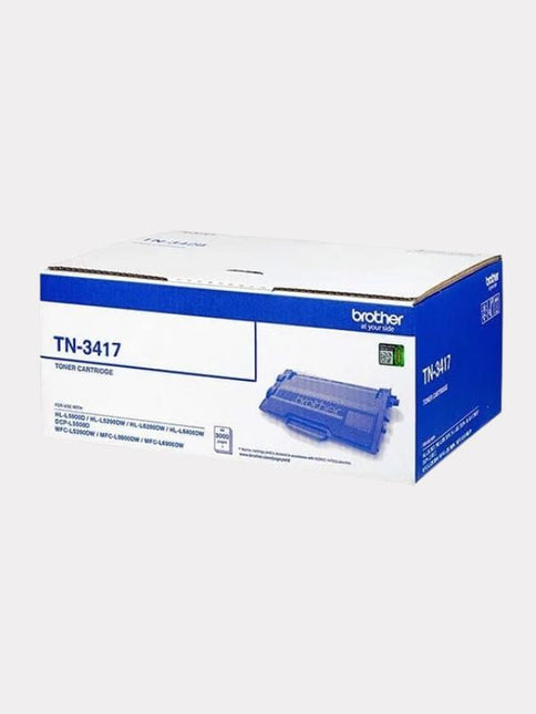 Compatible Black Toner Cartridge for Brother TN-3417 Standard Yield