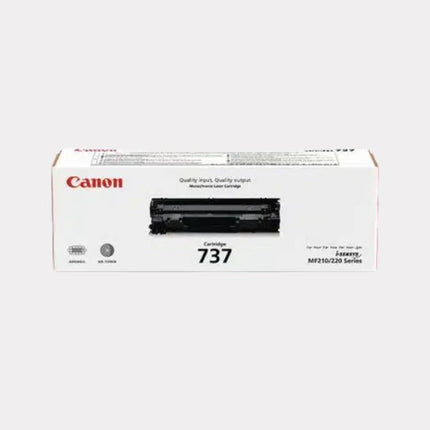 Canon Original 737 Black Toner Cartridge