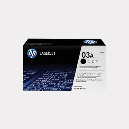 HP 03A Black Original LaserJet Toner Cartridge (C3903A)