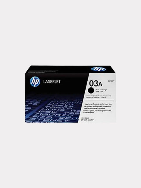HP 03A Black Original LaserJet Toner Cartridge (C3903A)