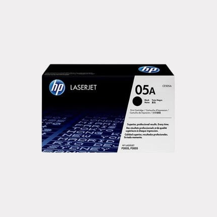 HP 05A Black Original LaserJet Toner Cartridge (CE505A)