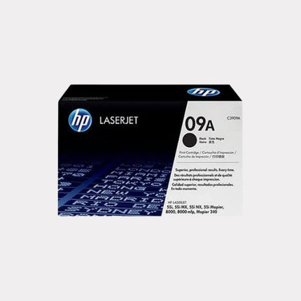 HP 09A Black (C3909A) Original LaserJet Toner Cartridge