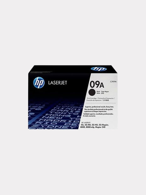 HP 09A Black (C3909A) Original LaserJet Toner Cartridge