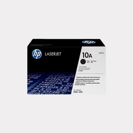 HP 10A Black Original LaserJet Toner Cartridge (Q2610A)