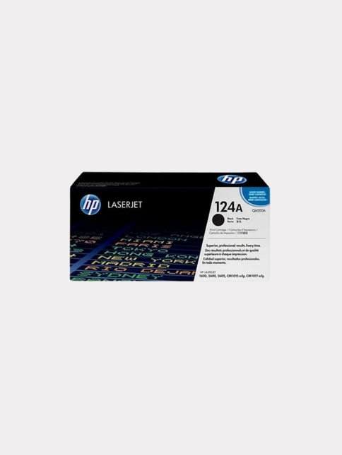 HP 124A (Q6000A) Original LaserJet Toner Cartridge