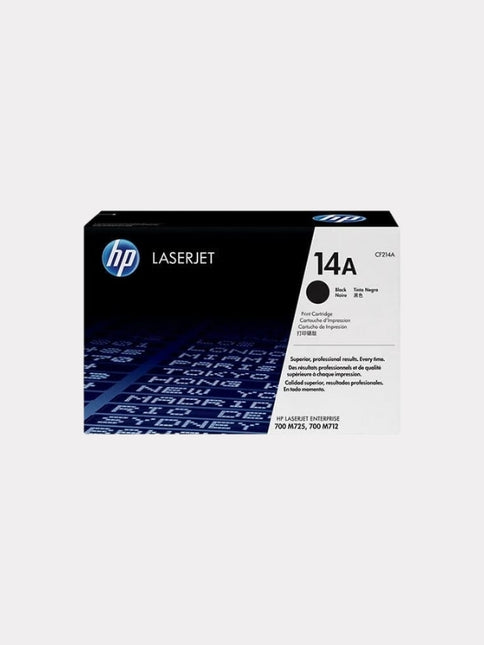 HP 14A Black Original LaserJet Toner Cartridge (CF214A)