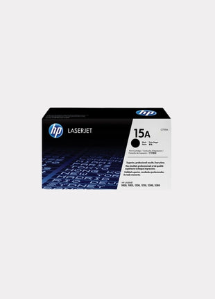 HP 15A Black Original LaserJet Toner Cartridge (C7115A)