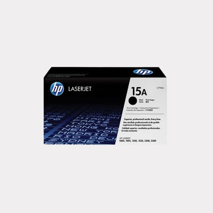 HP 15A Black Original LaserJet Toner Cartridge (C7115A)
