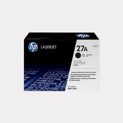 HP 27A Black Original LaserJet Toner Cartridge (C4127A)