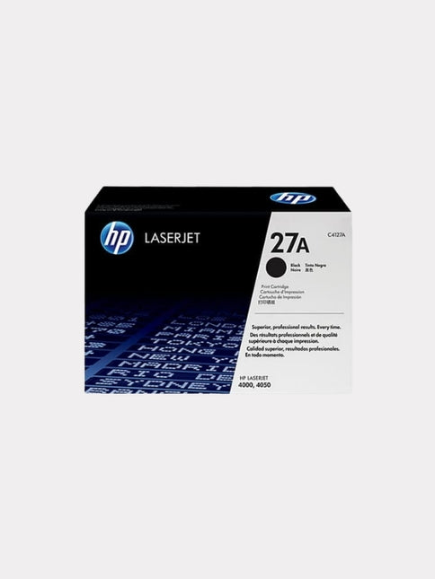 HP 27A Black Original LaserJet Toner Cartridge (C4127A)