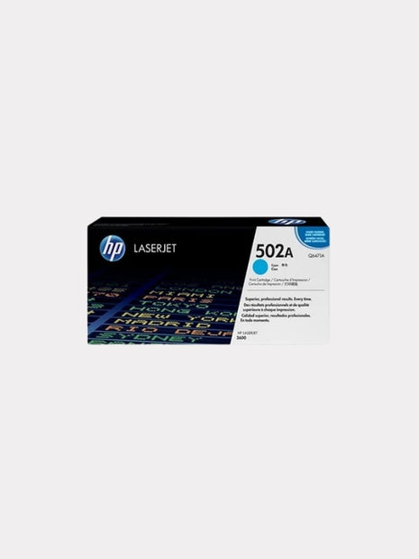HP 502A Original LaserJet Toner Cartridge (Q6471A)