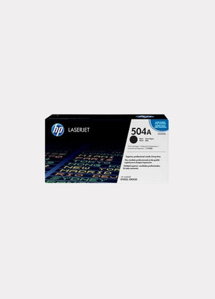 HP 504A Black Original LaserJet Toner Cartridge (CE250A)