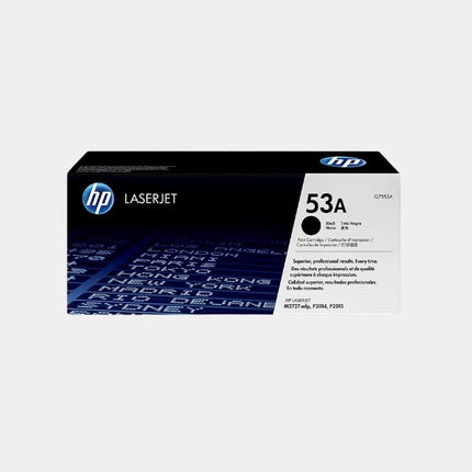 HP 53A (Q7553A) Black Original LaserJet Toner Cartridge