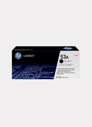 HP 53A Black Original LaserJet Toner Cartridge (Q7553A)