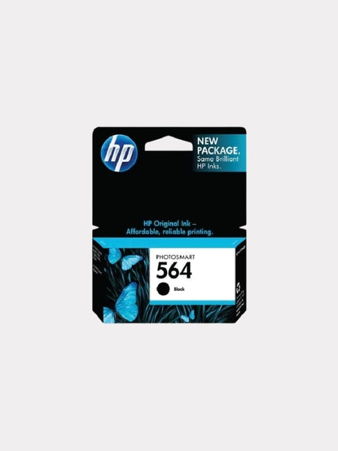 HP 564 Black Original Ink Cartridge, CB316WN