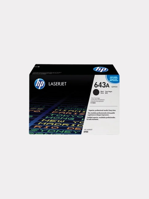 HP 643A (Q5950A) Original LaserJet Toner Cartridge