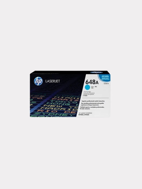 HP 648A Original LaserJet Toner Cartridge (CE261A)