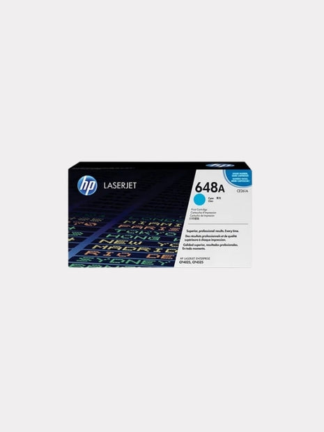 HP 648A Original LaserJet Toner Cartridge (CE261A)