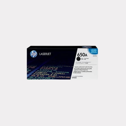 HP 650A (CE270A) Original LaserJet Toner Cartridge