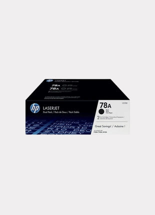HP 78A 2-pack Black (CE278AD) Original LaserJet Toner Cartridges