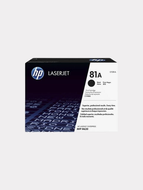 HP 81A Black (CF281A) Original LaserJet Toner Cartridge