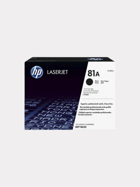 HP 81A Black (CF281A) Original LaserJet Toner Cartridge