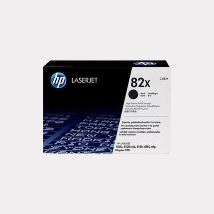 HP 82X High Yield Black Original LaserJet Toner Cartridge (C4182X)