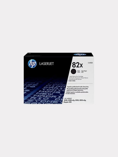 HP 82X High Yield Black Original LaserJet Toner Cartridge (C4182X)