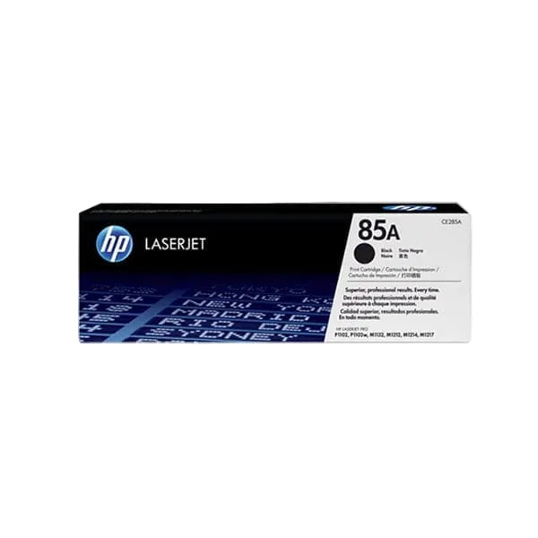 HP 85A (CE285A) Black Original LaserJet Toner Cartridge - HP toner