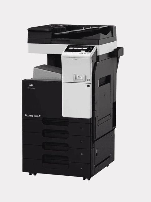 Konica Minolta Bizhub C227 -  22 PPM Copier Scanner Fax