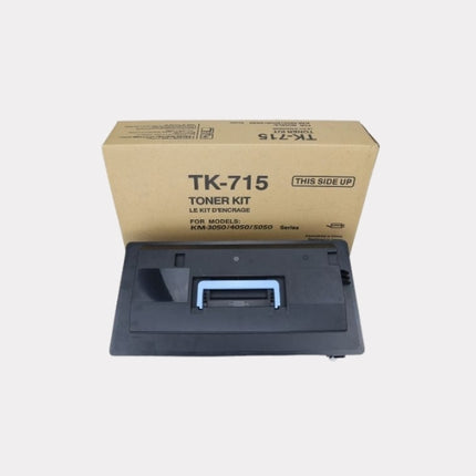 Compatible Black Toner Cartridge for Kyocera TK-715 for KM-3050, KM-4050, KM-5050
