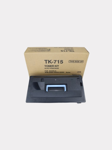 Kyocera TK-715 Black Toner Cartridge For KM-3050, KM-4050, KM-5050